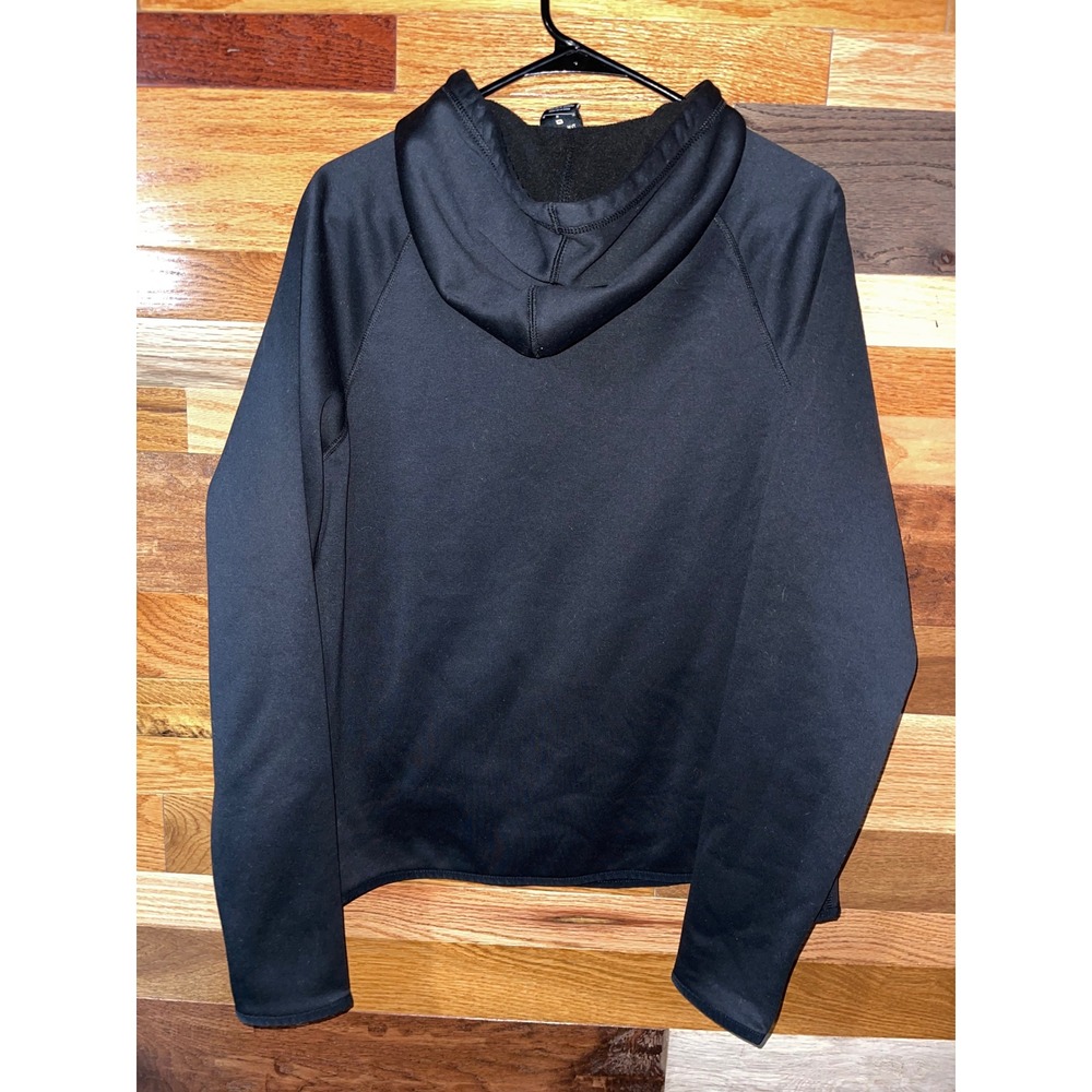 Nike Womens Medium Hoodie Black Excellent Softball Dri-FIT Pullover 685681-065 - Picture 3 of 9